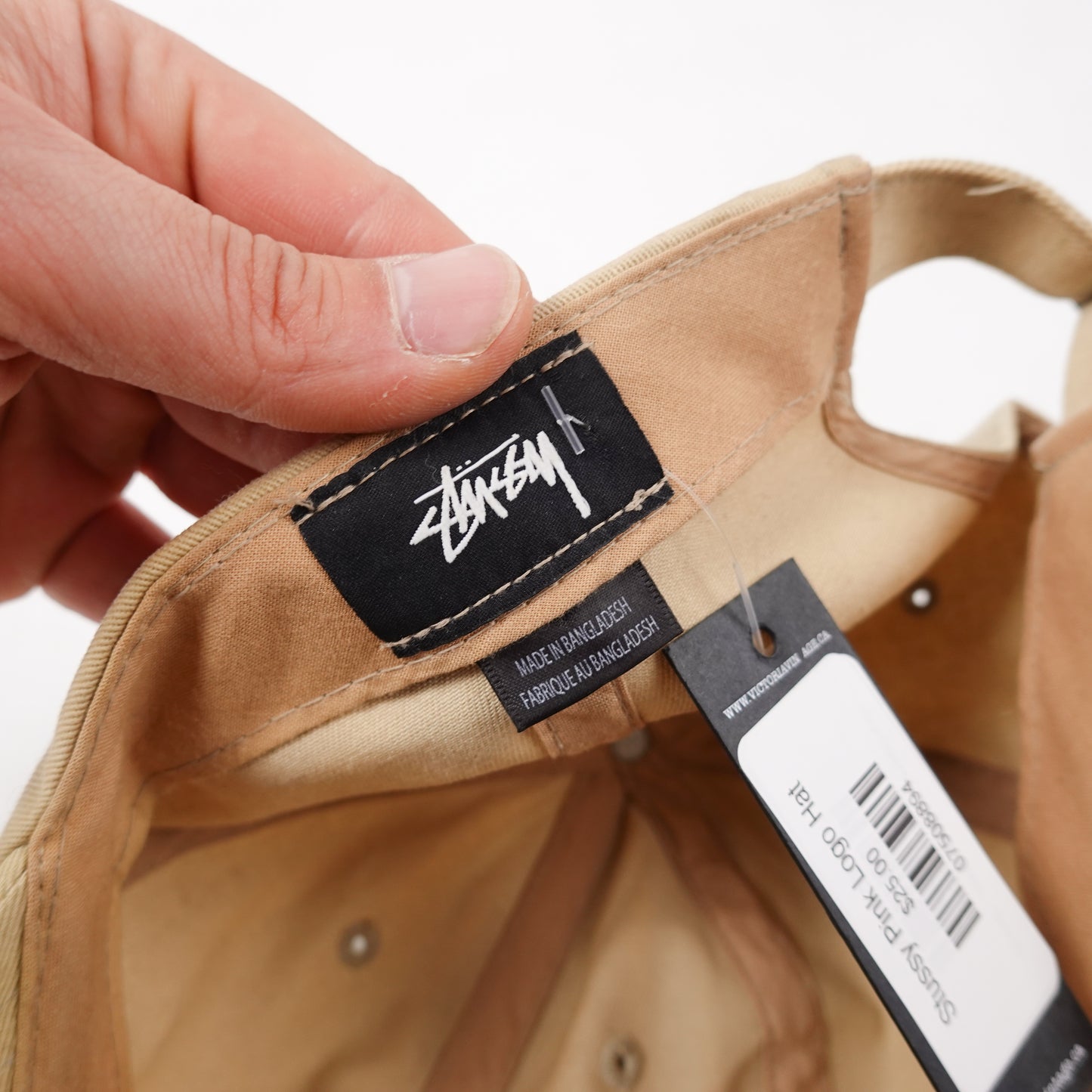 Stussy Pink Logo Hat
