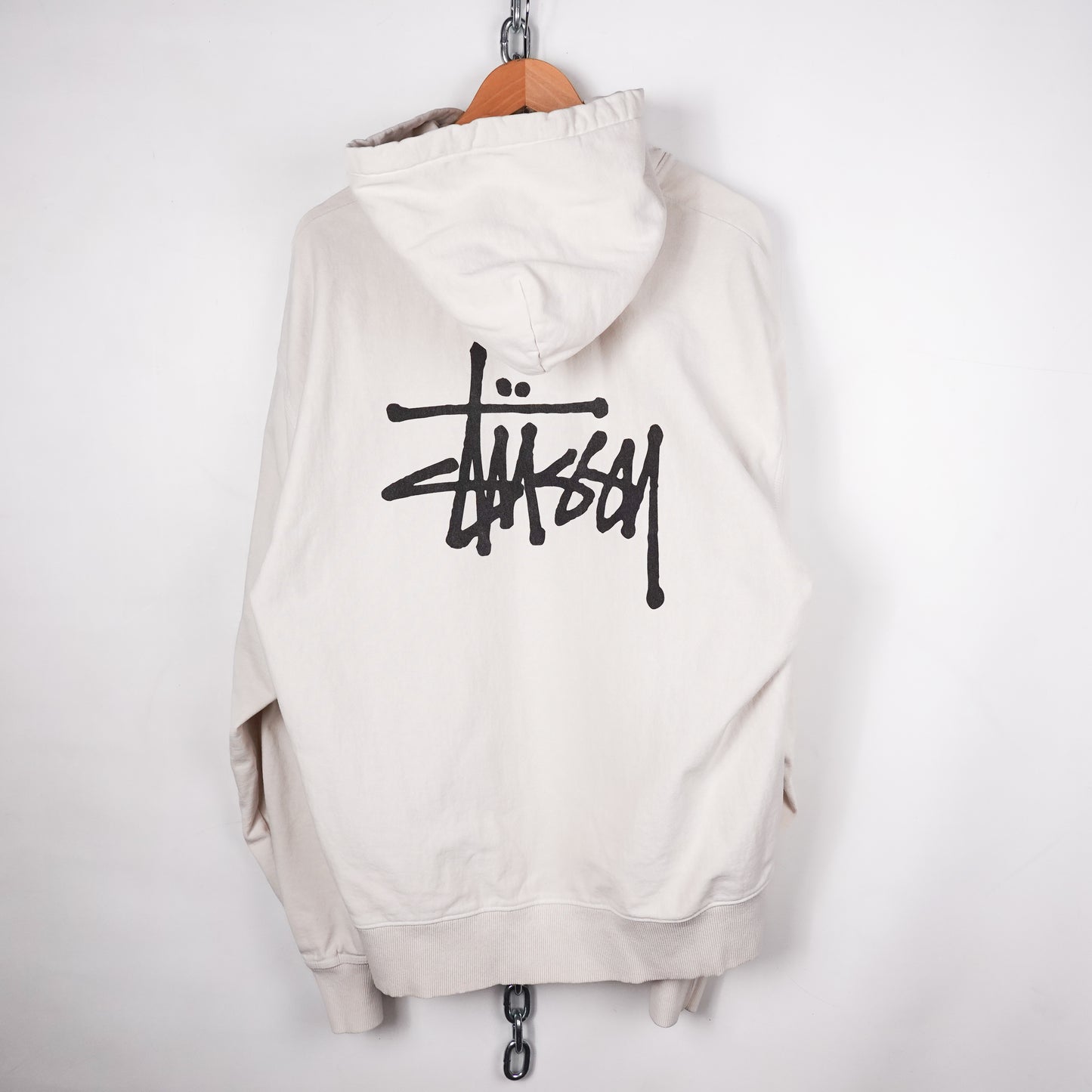 Stussy Logo Hoodie - Size XL