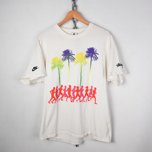 Nike Stussy Douglas Firs To Palm Trees Tee - Size L