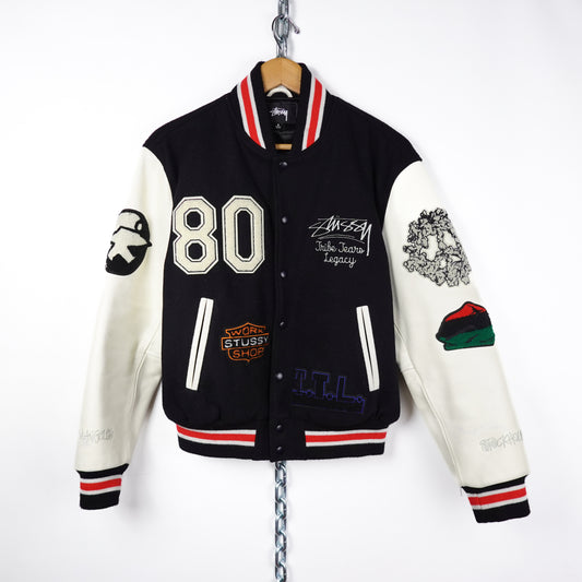 Stussy x Denim Tears x Our Legacy TTL Varsity Jacket - Size S