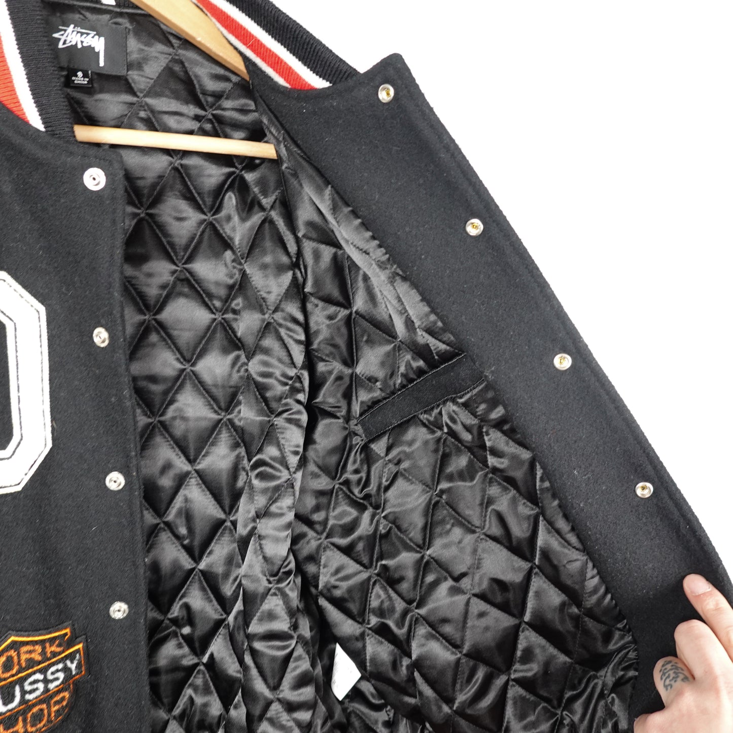 Stussy x Denim Tears x Our Legacy TTL Varsity Jacket - Size S