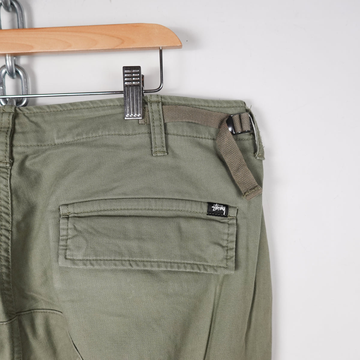 Stussy Green Cargo - Size 38