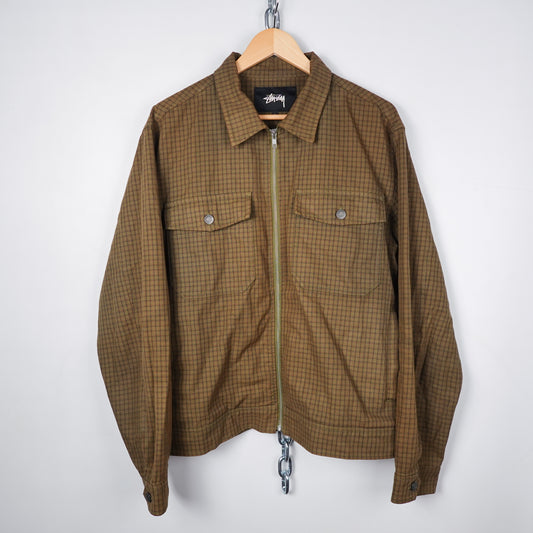 Stussy Plaid Jacket - Size L