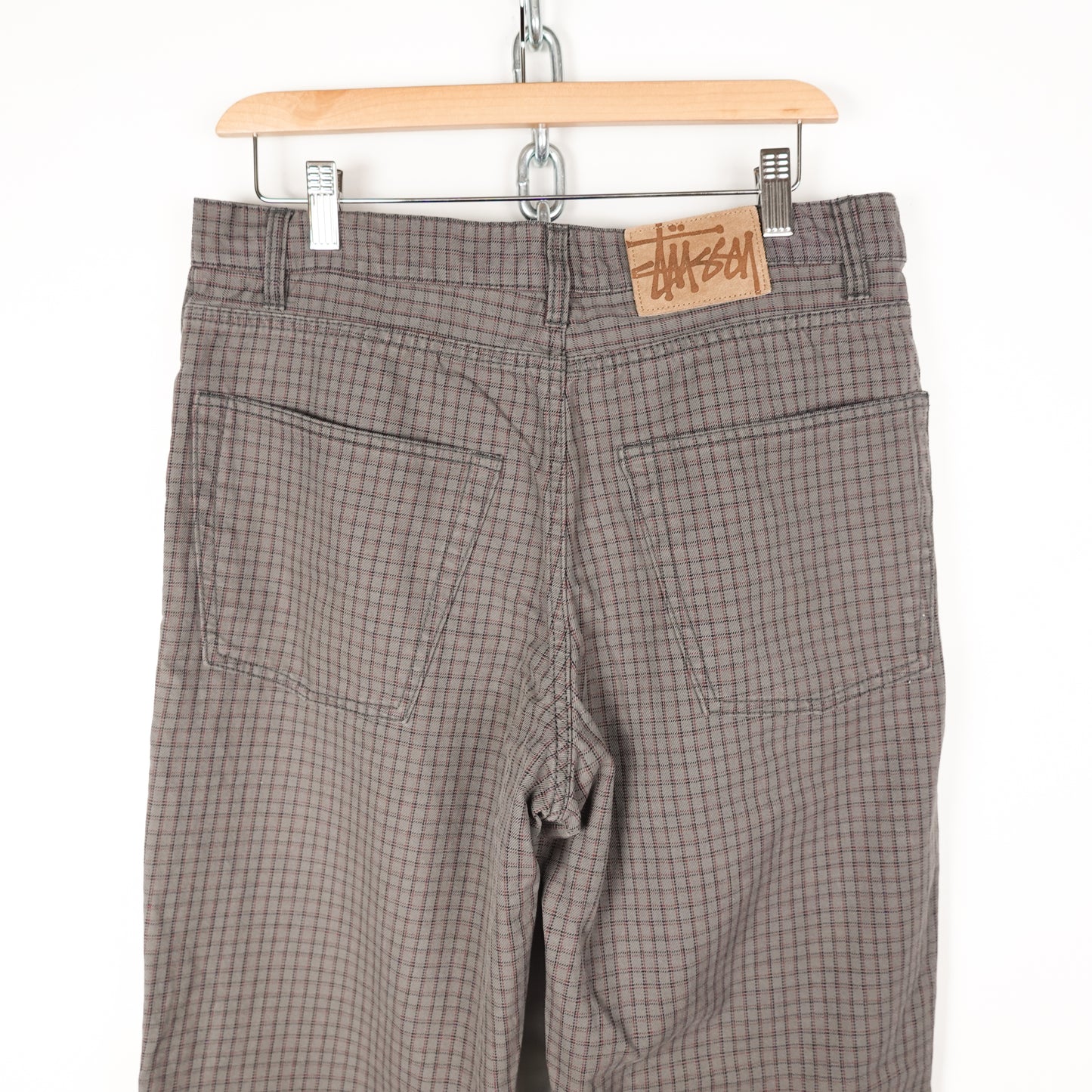 Stussy Plaid Pant - Size 30