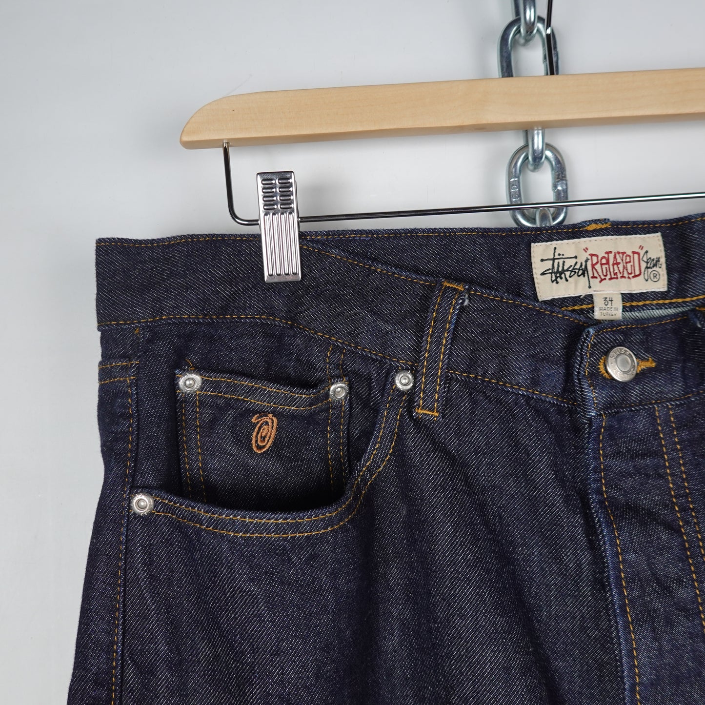 Stussy Relaxed Jeans - Size 34