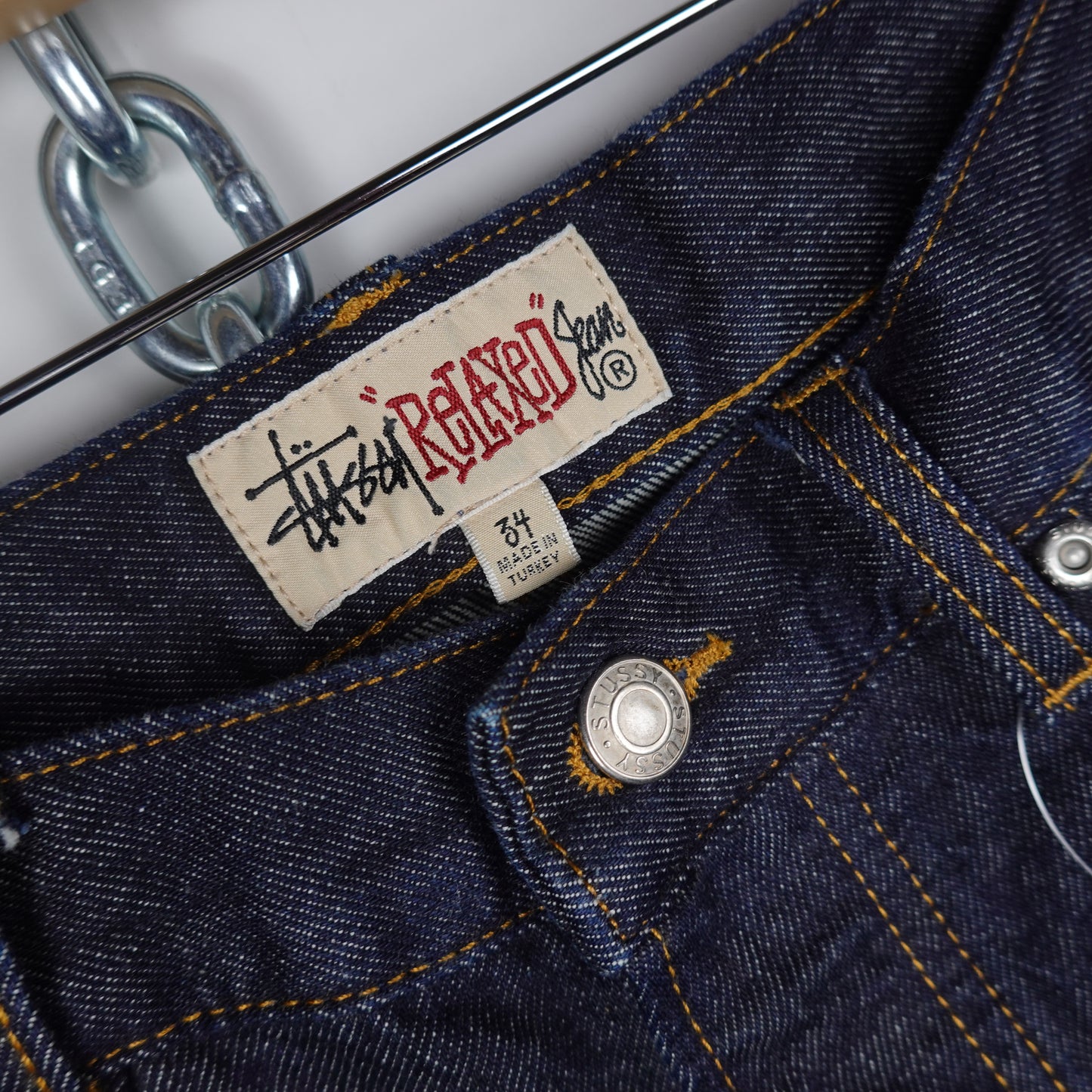 Stussy Relaxed Jeans - Size 34