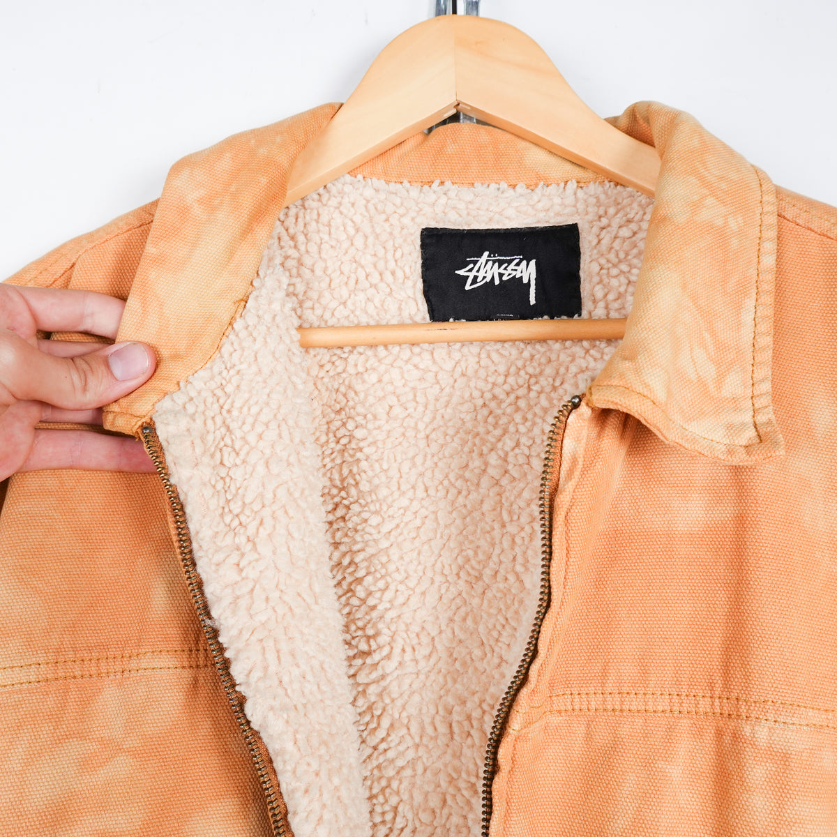 Stussy Sherpa Jacket - Size L
