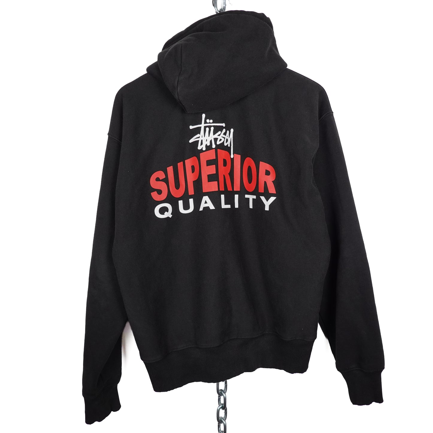 Stussy Superior Quality Zip Up Hoodie - Size M