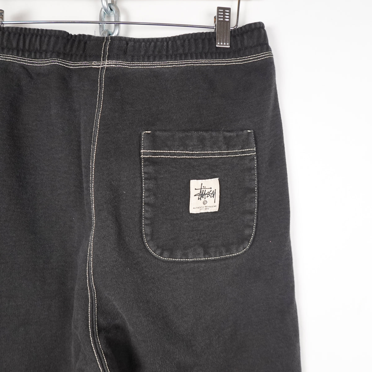 Stussy Contrast Stitch Sweat Pant - Size S