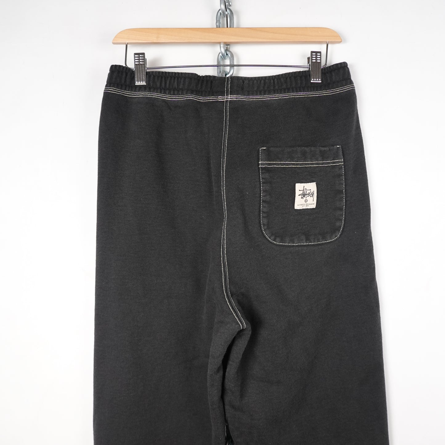 Stussy Contrast Stitch Sweat Pant - Size S