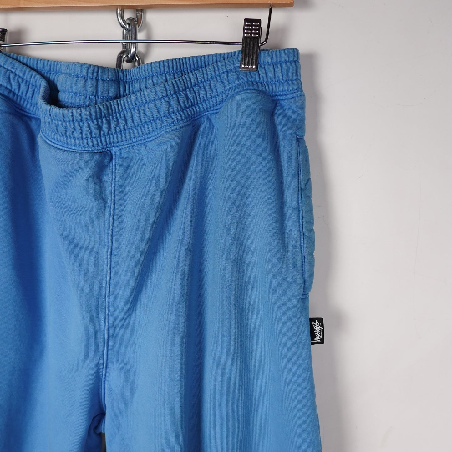Stussy Blue Sweatpants - Size L