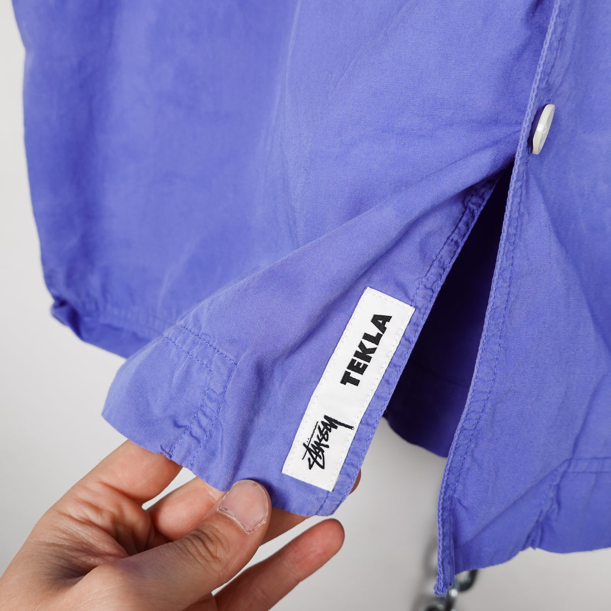 Stussy Tekla Poplin SS Button Up - Size L