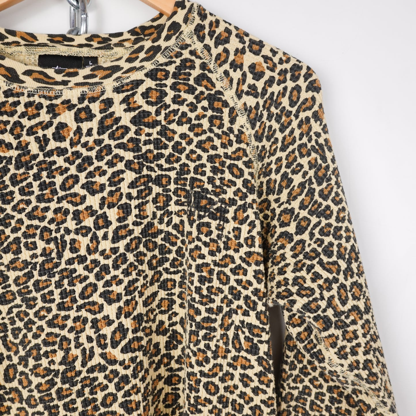 Stussy Leopard Thermal L/S - Size L