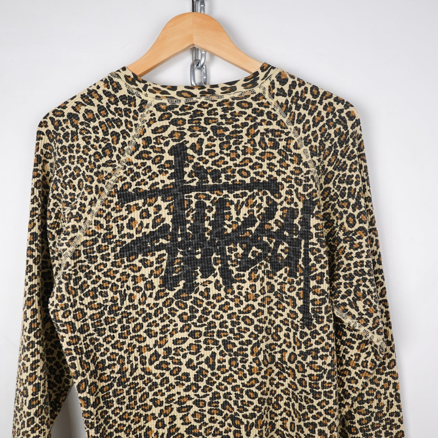 Stussy Leopard Thermal L/S - Size L
