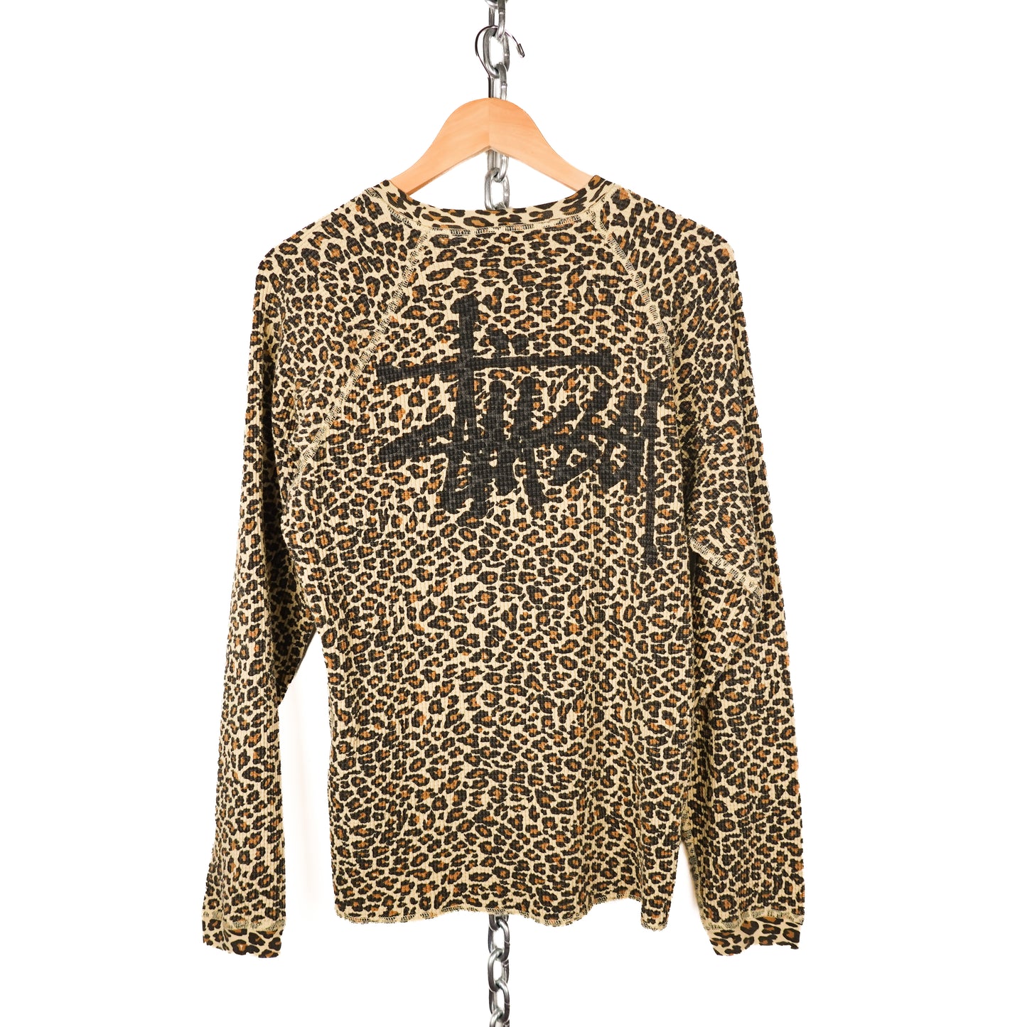 Stussy Leopard Thermal L/S - Size L