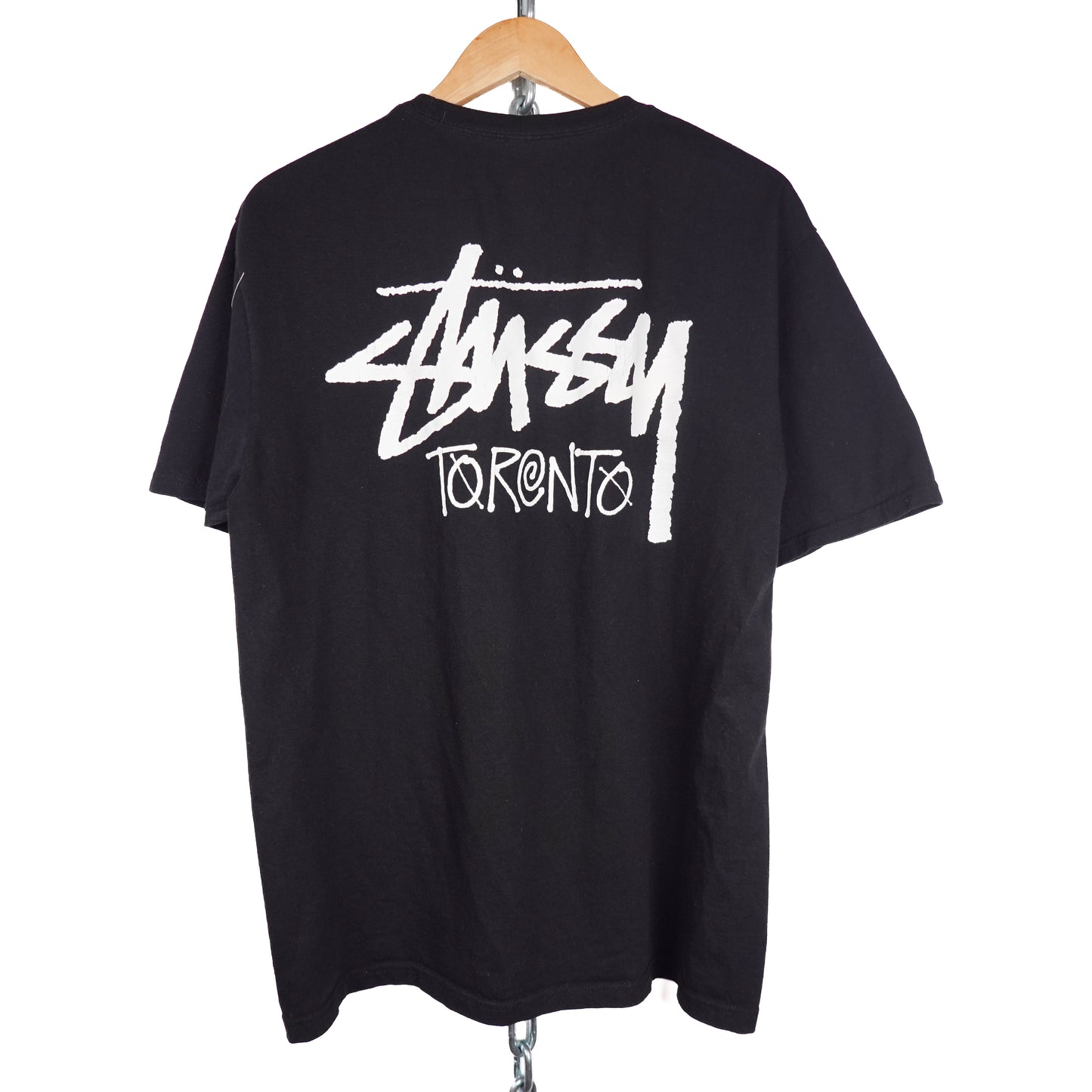 Stussy Toronto Black Tee - Size L