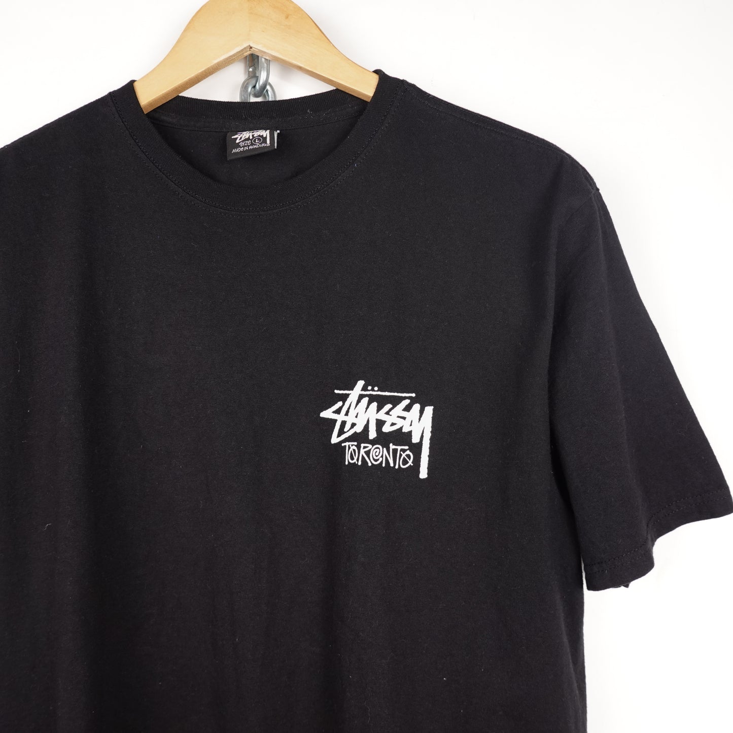 Stussy Toronto Black Tee - Size L