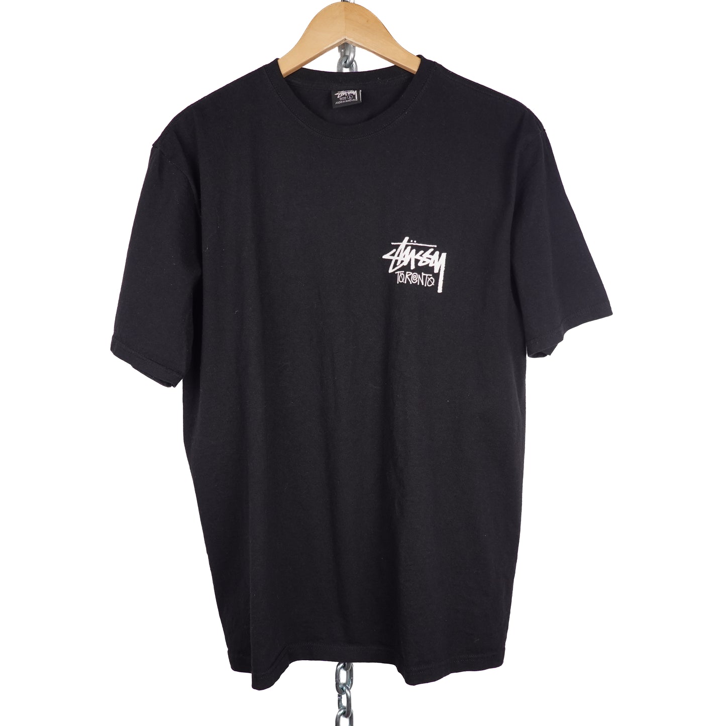 Stussy Toronto Black Tee - Size L