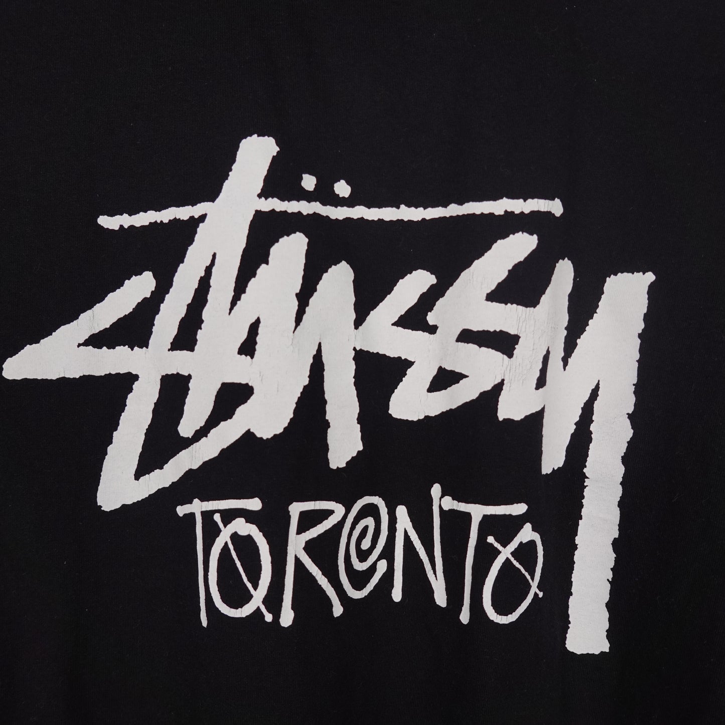Stussy Toronto Black Tee - Size L
