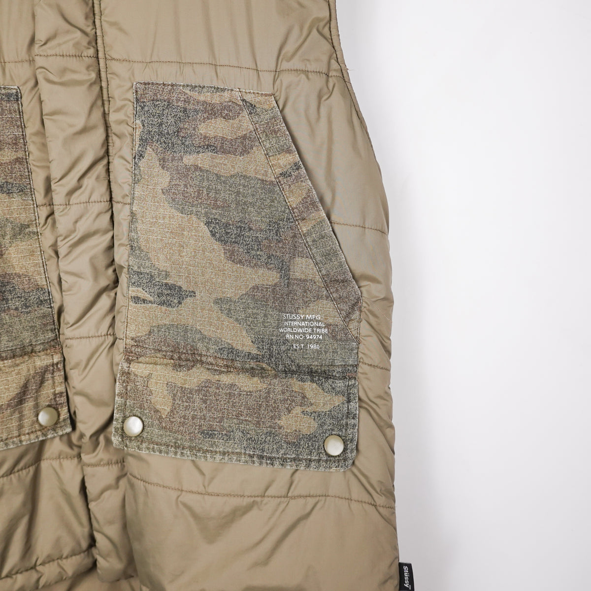 Stussy Camo Vest - Size S
