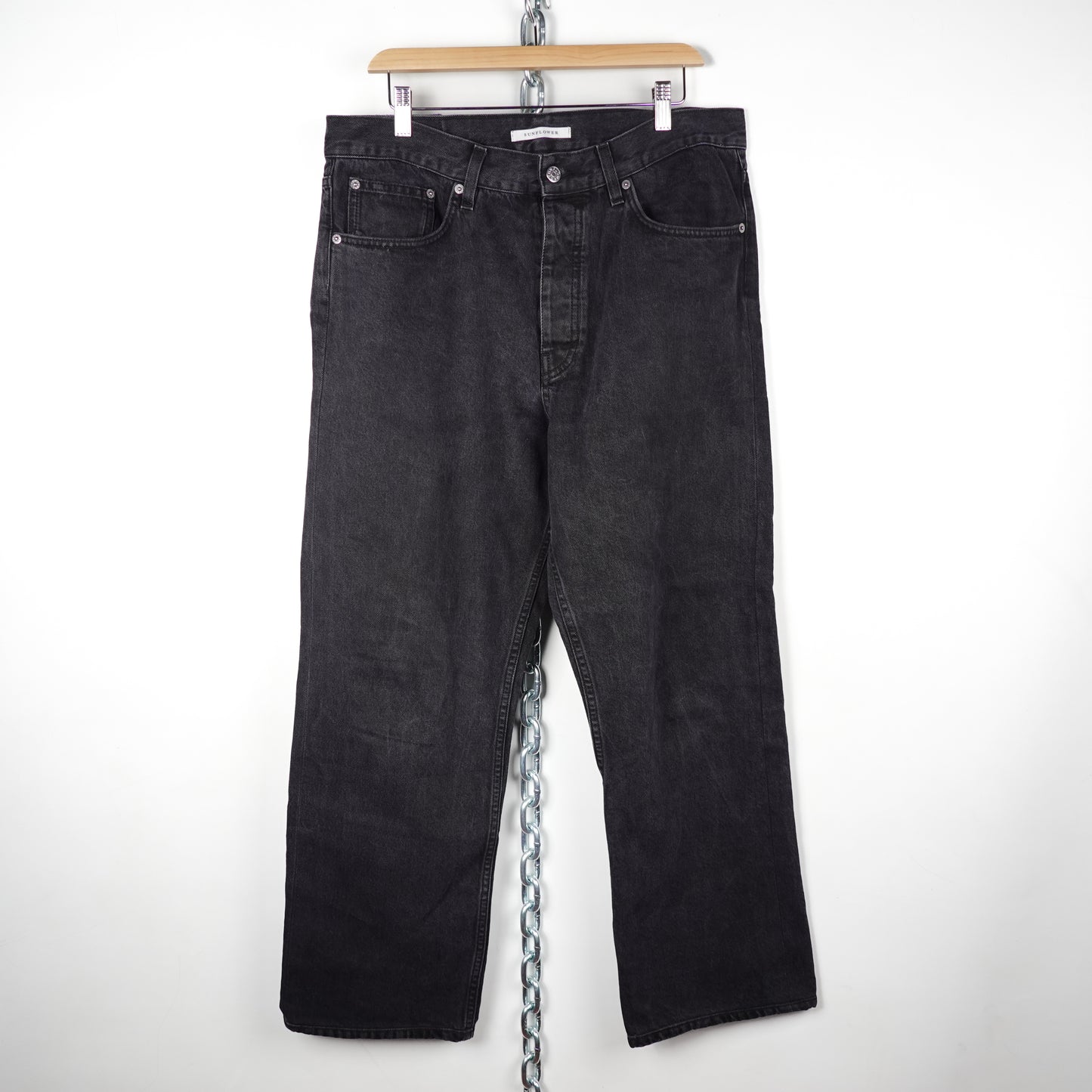 Sunflower Loose Black Pant - Size 34