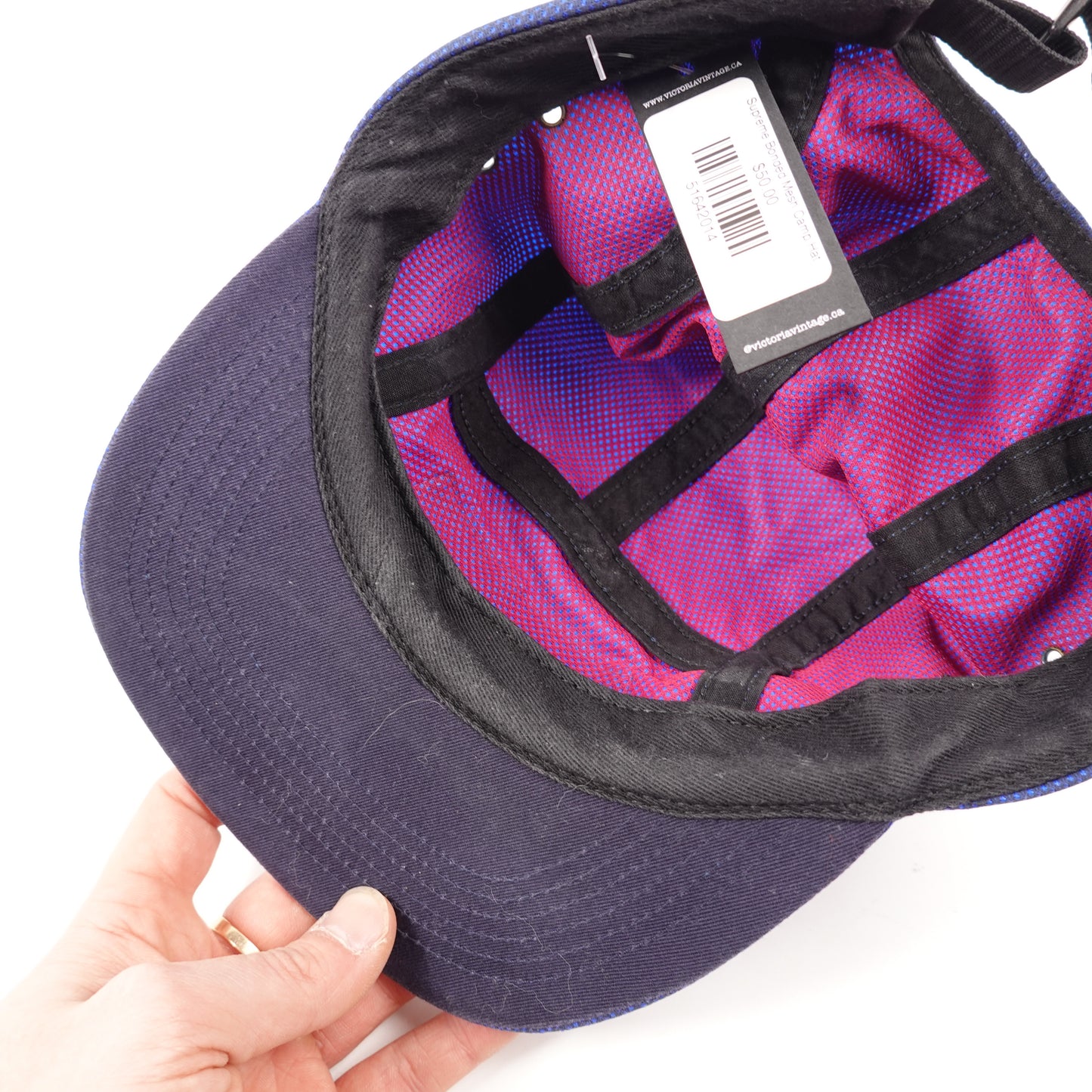 Supreme Bonded Mesh Camp Hat