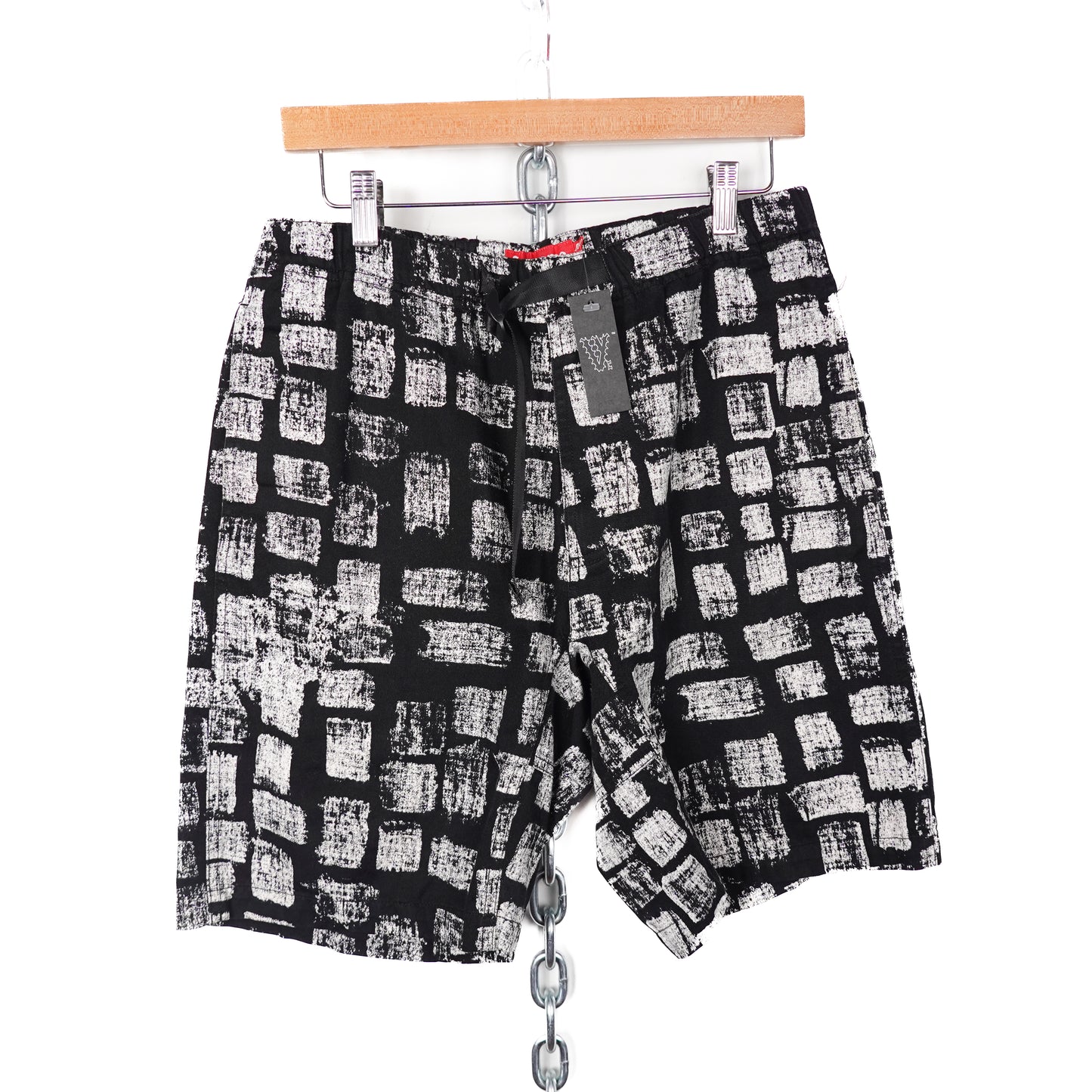 SS14 Supreme Block Print Belted Shorts - Size 32