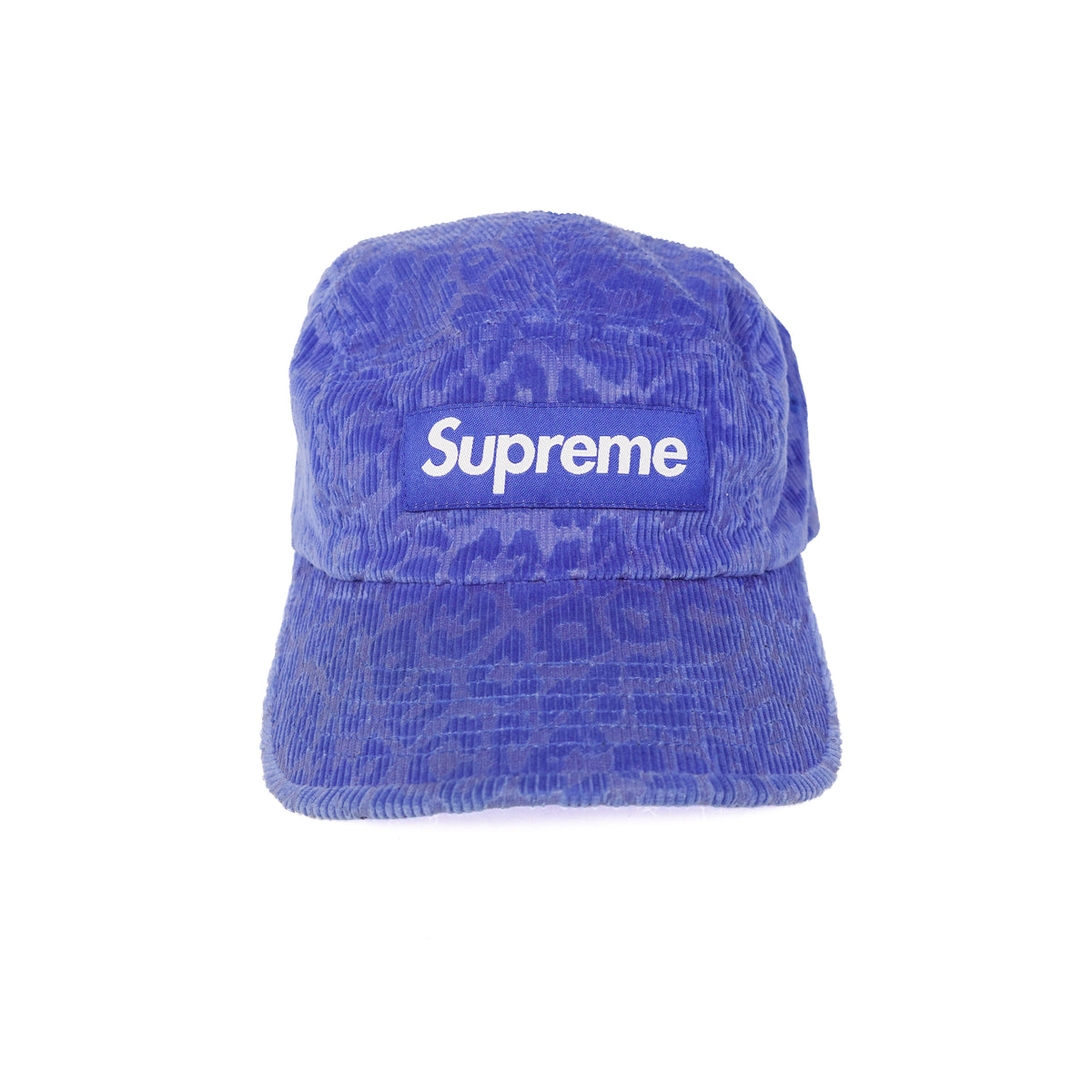 FW23 Supreme Leopard Corduroy Hat