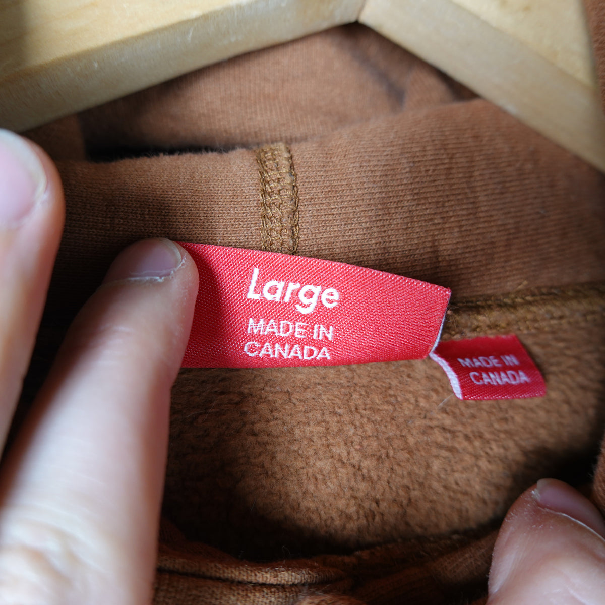 FW17 Supreme Rust Box Logo - Size L