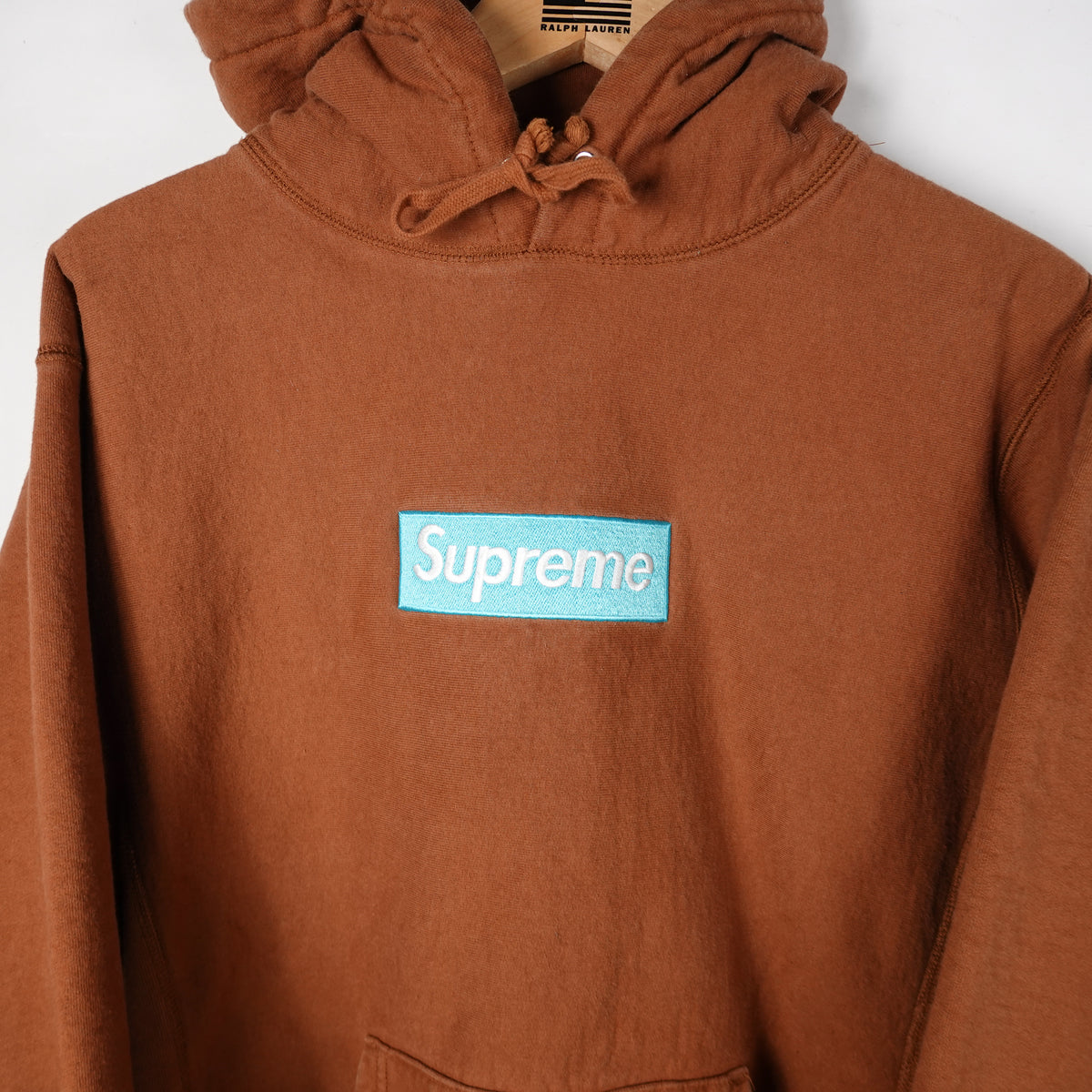 FW17 Supreme Rust Box Logo - Size L