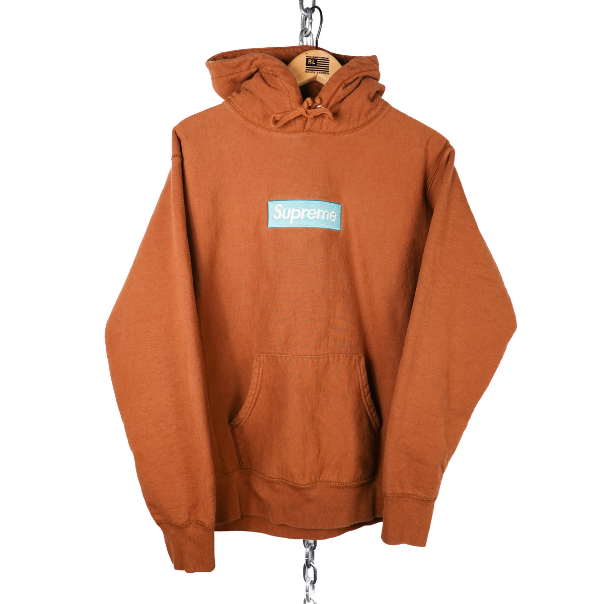 FW17 Supreme Rust Box Logo - Size L