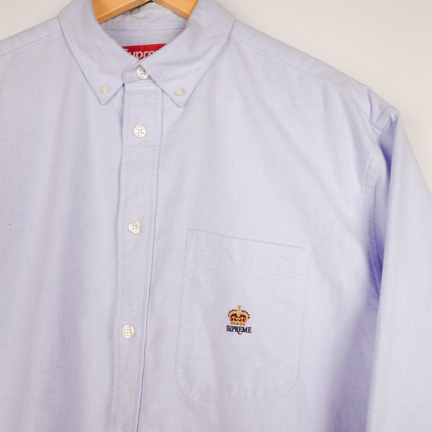 FW24 Supreme Loose Fit Oxford Button up - Size S