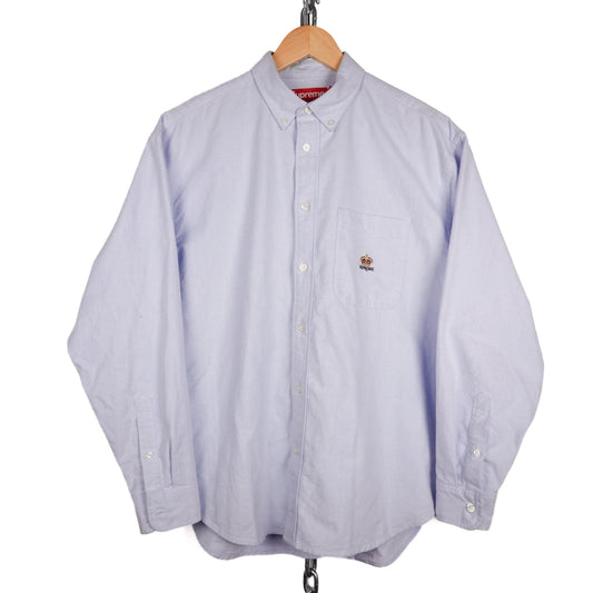 FW24 Supreme Loose Fit Oxford Button up - Size S