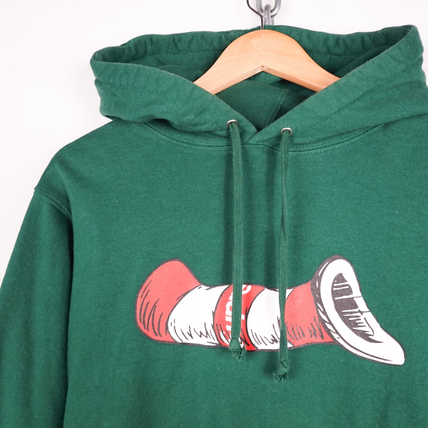 FW18 Supreme Cat In The Hat Hoodie - Size M