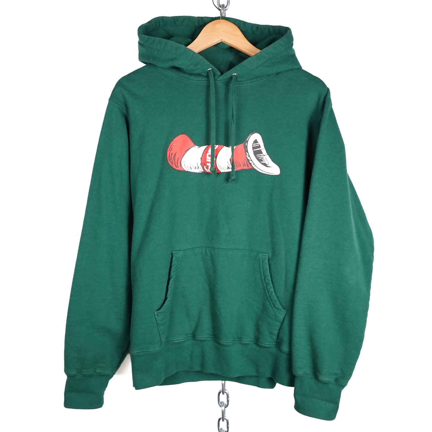FW18 Supreme Cat In The Hat Hoodie - Size M