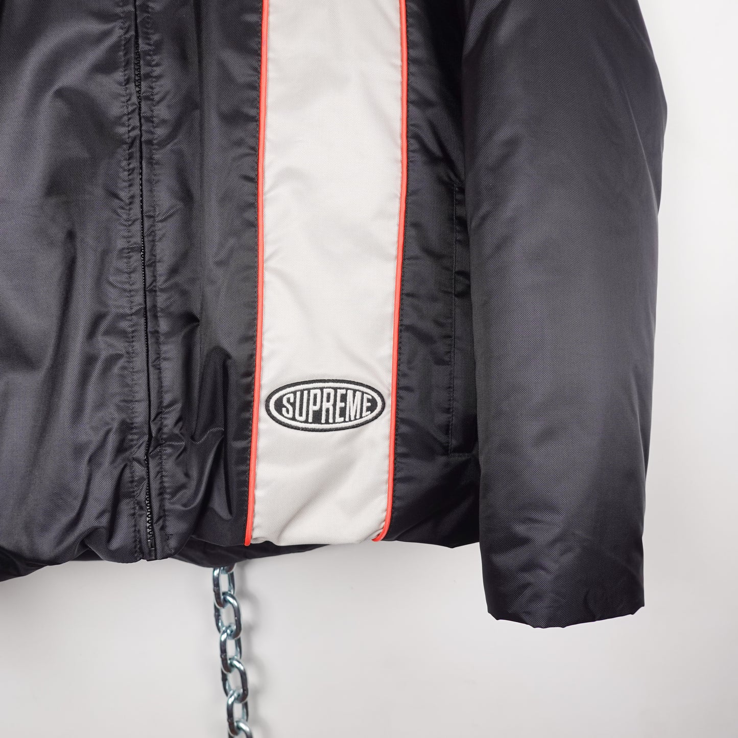 SS23 Supreme Stripe Cordura Puffer Jacket - Size L