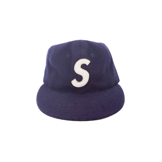 Supreme Ebbets Field Navy Hat - Size 7 1/8