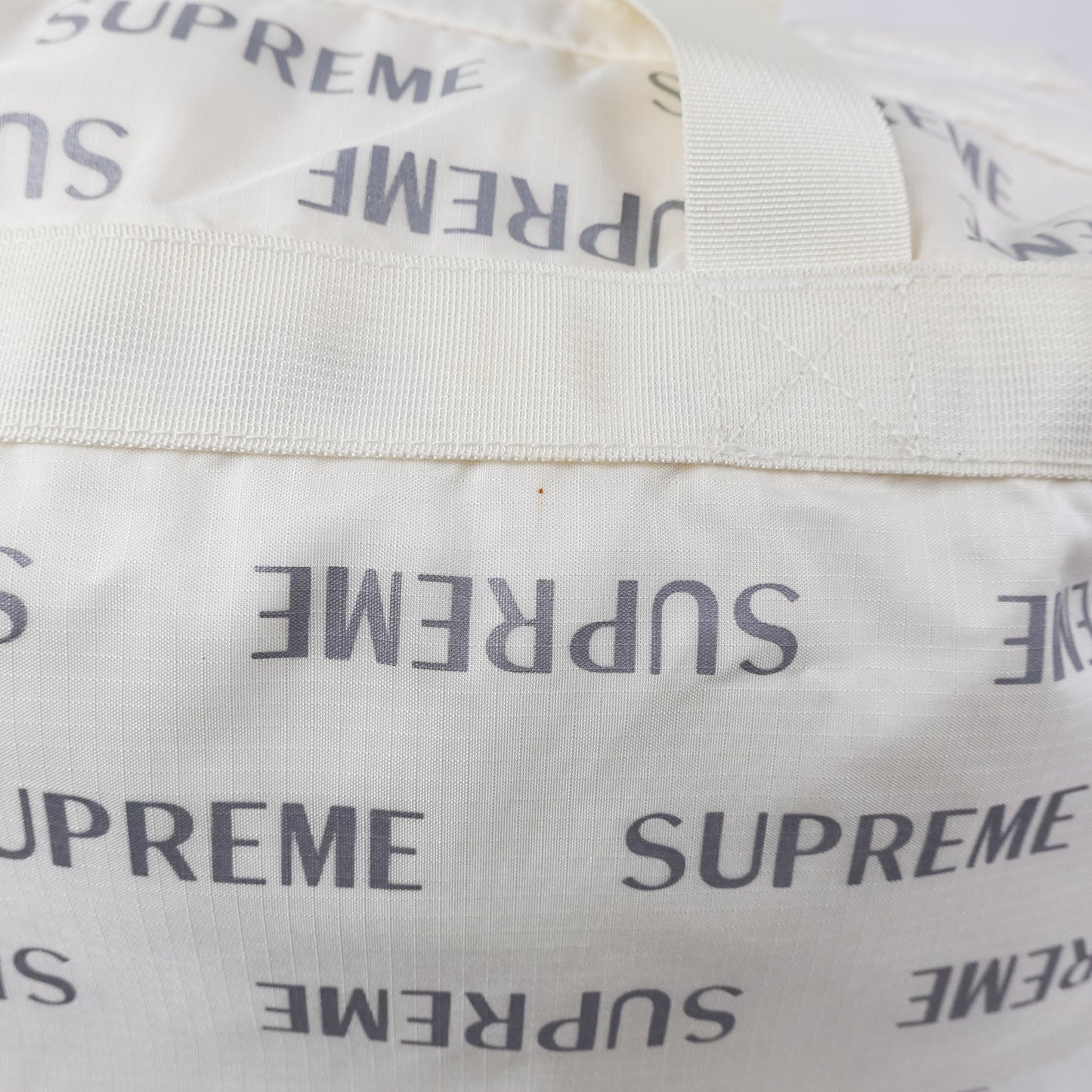 FW17 Supreme 3M Reflective Repeat Duffle Bag