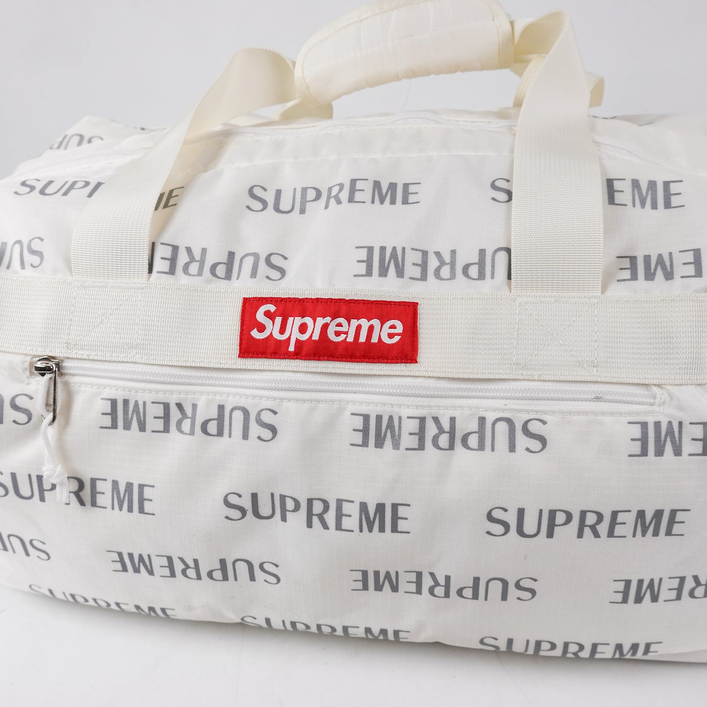 FW17 Supreme 3M Reflective Repeat Duffle Bag