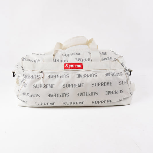 FW17 Supreme 3M Reflective Repeat Duffle Bag