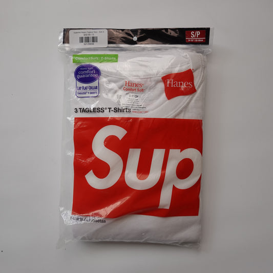 Supreme Hanes Tagless Tees - Size S