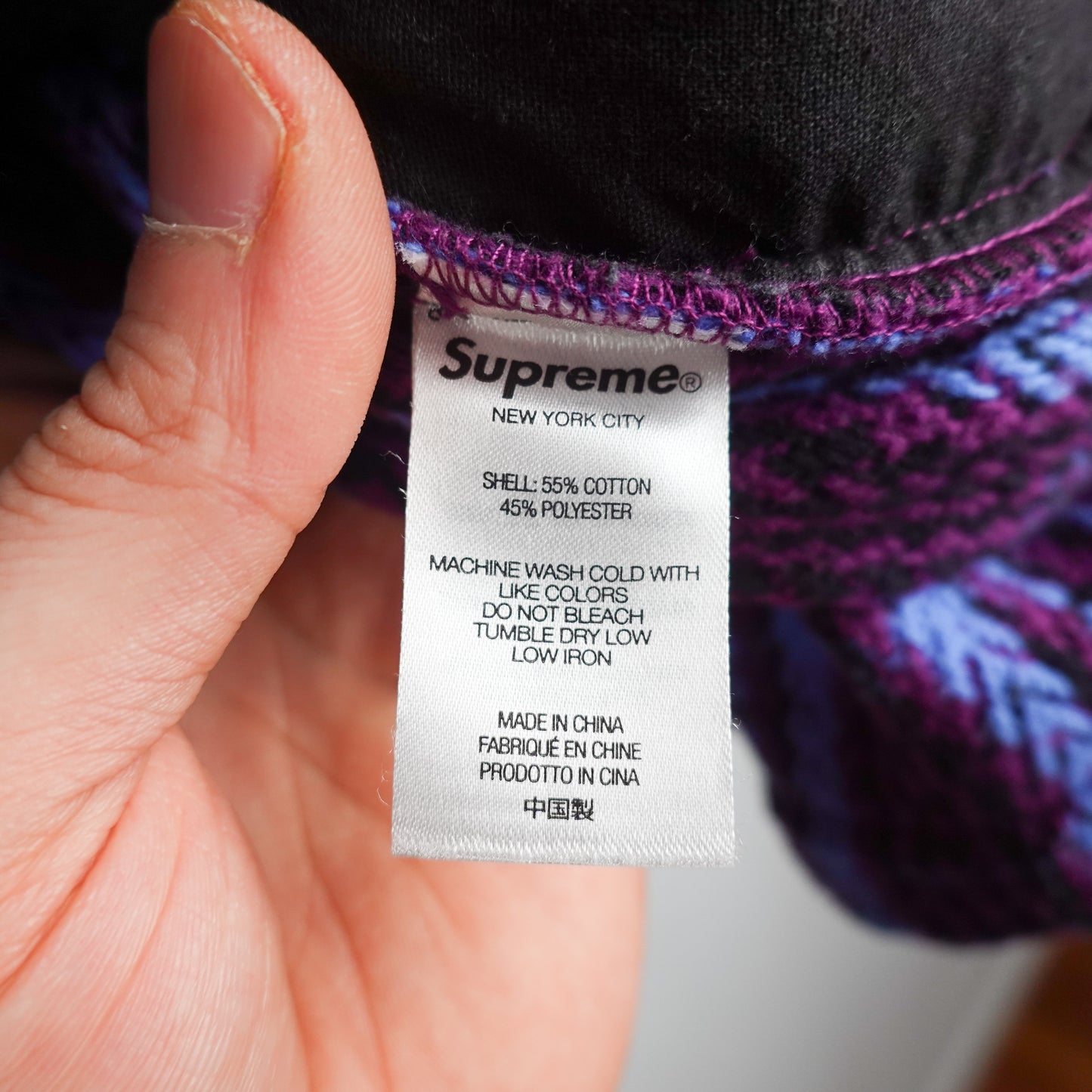 FW17 Supreme Heavy Flannel - Size L