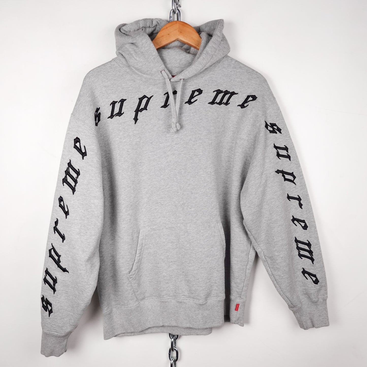 Supreme Embroidered Hoodie - Size M