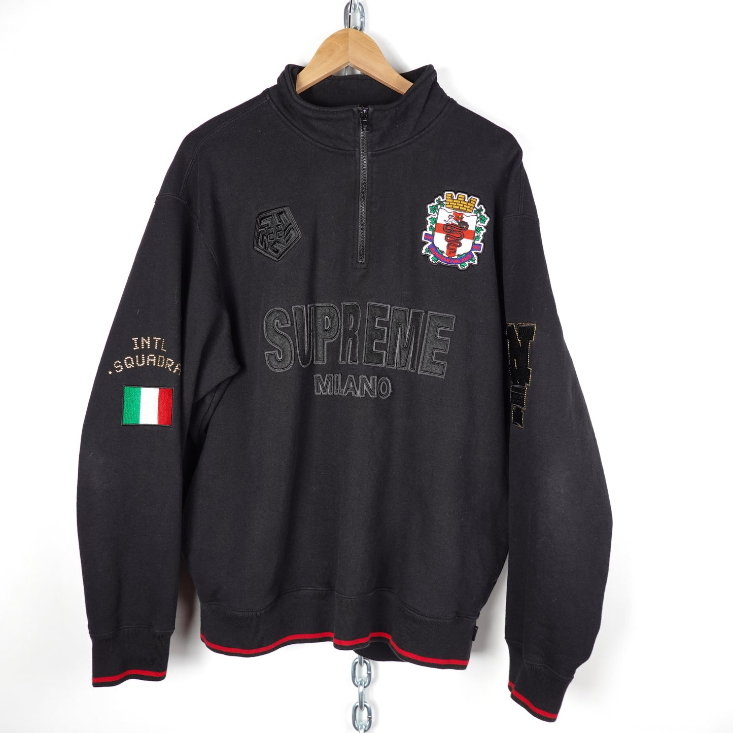 Supreme Milano 1/4 Zip Sweater - Size L