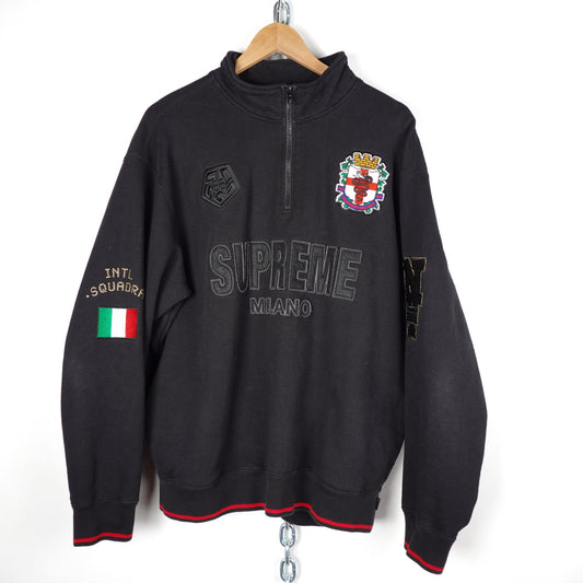 Supreme Milano 1/4 Zip Sweater - Size L