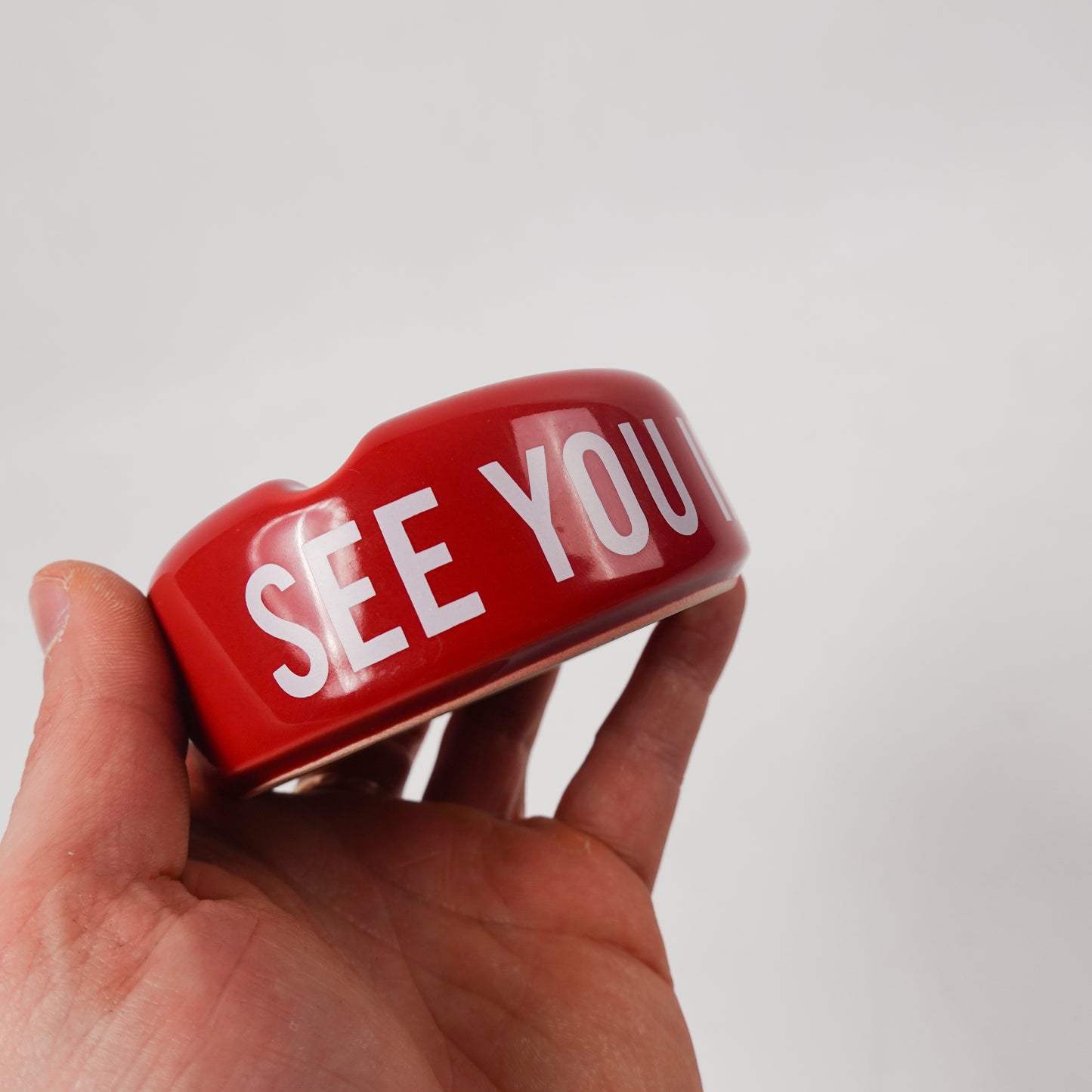 Supreme See You In Hell Ash Tray Red