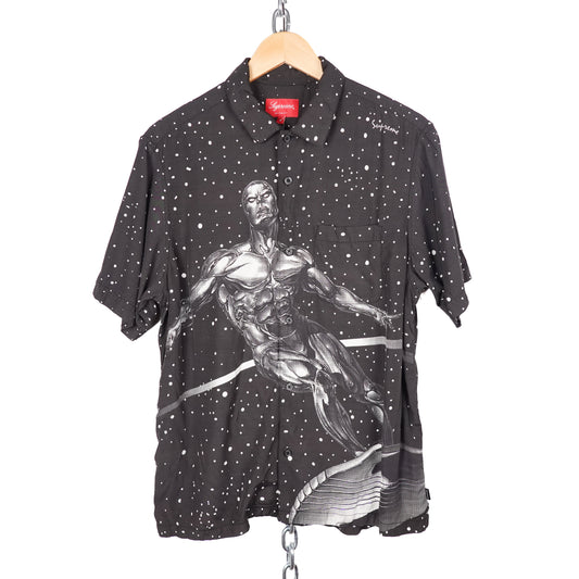 SS22 Supreme Silver Surfer Button Up - Size M