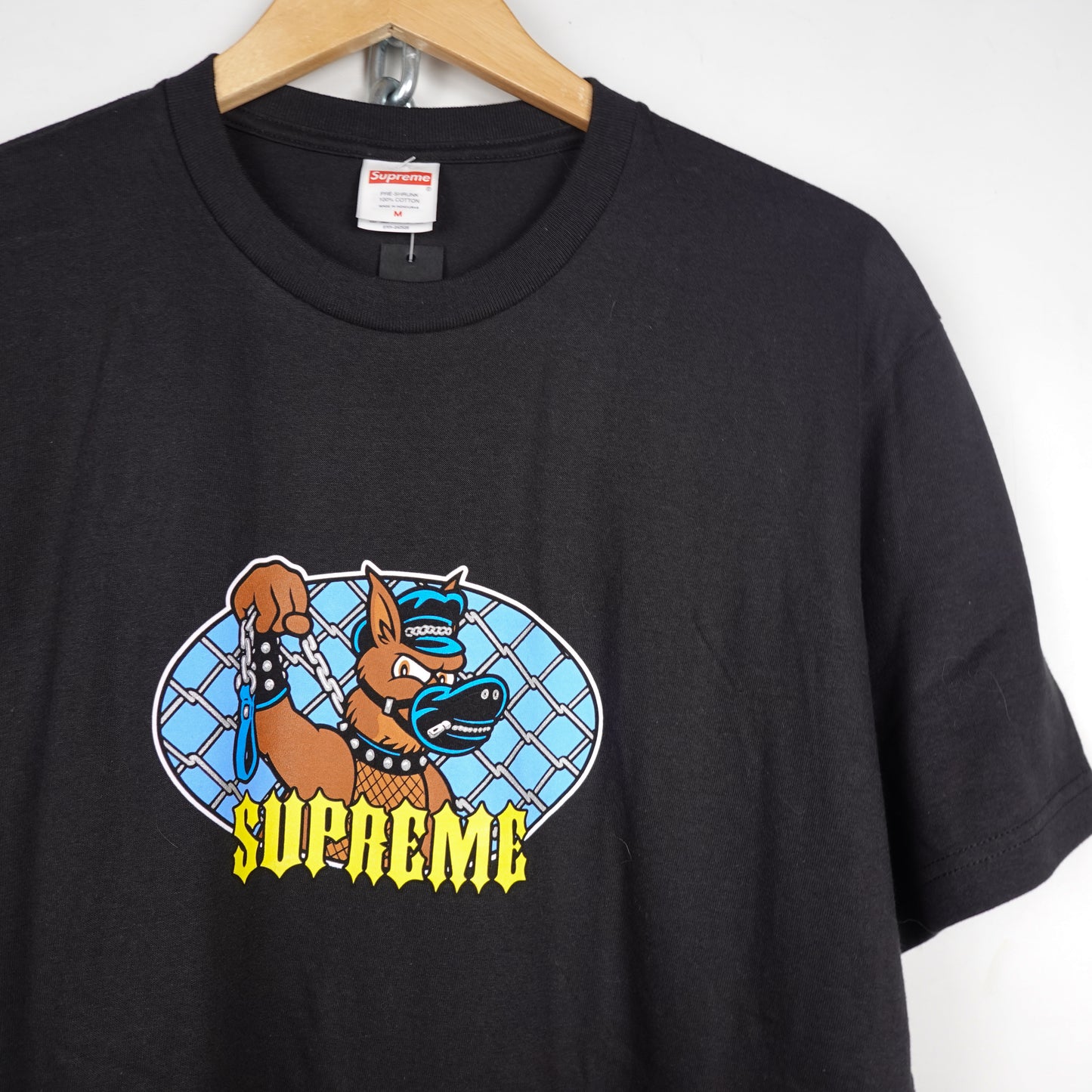 SS26 Supreme Leash Tee BLACK - Size M