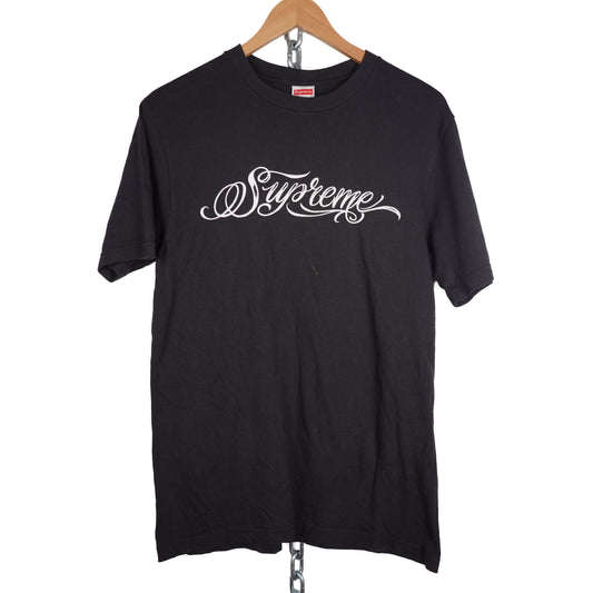 FW24 Supreme Script Tee BLACK - Size S