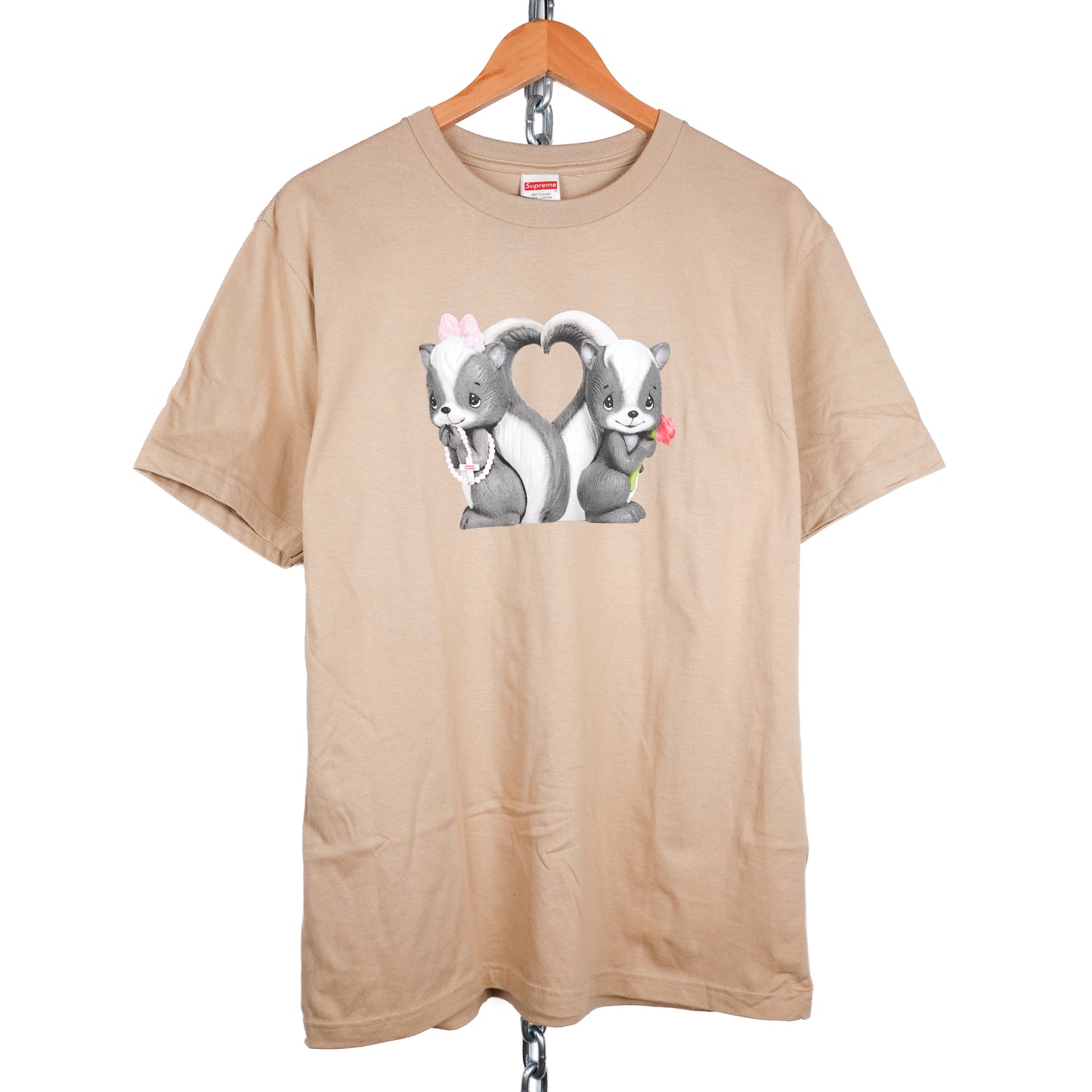 SS26 Supreme Skunk Tee BEIGE - Size M